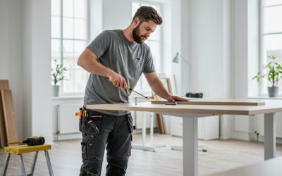 furniture-assembly-service-image-Handeez-UK Handeez UK's carpenter assembling furniture